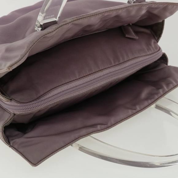 PRADA Hand Bag Nylon Pink Auth yk5692 - Picture 6 of 16